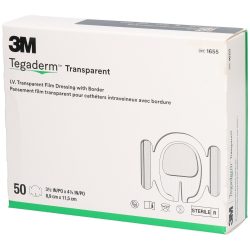 3M Tegaderm I.V. Film Dressing, 12x12cm (50 Stk)