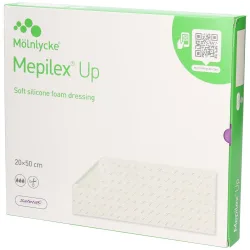 Mepilex Up Silikon-Schaumverband, 20x50cm (2 Stk)