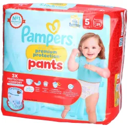Pampers Premium Protection Pants Junior Grösse 5 11-17 kg 29 Stück