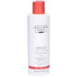 Christophe Robin - Shampooing Régénérant À L'Huile Rare De Figue De Barbarie, Regenerating with Prickly Pear Oil, 250 ml