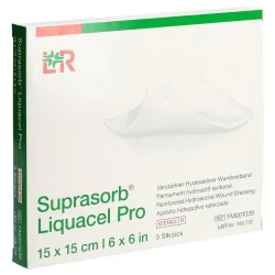 Suprasorb Liquacel Pro, 15x15cm (5 Stk)