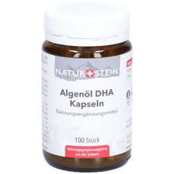 Naturstein Algenöl DHA Kapseln 100 Stück