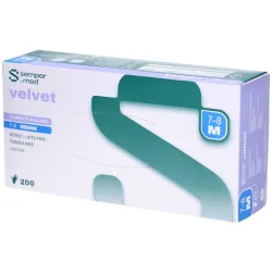 sempermed Nitrilhandschuhe velvet, Grösse M, Handumfang 17-19cm (200 Stk)