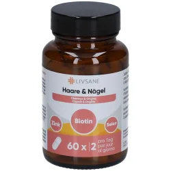 Livsane Haare & Nägel Kapseln (60 Stk)