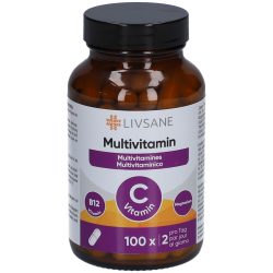 Livsane Multivitamin - Vitamin C, B12 & Magnesium