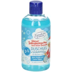 Dresdner Duschgel Sandmann 2in1 mit Blaubeer Duft 250 ml