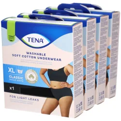 Tena waschbare Damenunterwäsche classic, Grösse XL, Hüftumfang 110-115cm (4 Stk)