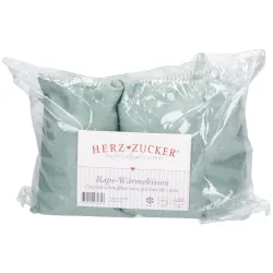 HERZZUCKER Raps-Wärmekissen Nacken Jade, 65x18cm (1 Stk)