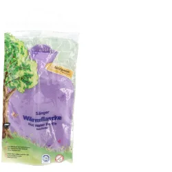 Sänger 2-Liter-Wärmflasche aus Gummi, beidseitig mit Lamelle, fliederfarben (1 Stk)