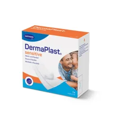 DermaPlast sensitive Schnellverband, weiss, 4cmx5m (1 Stk)