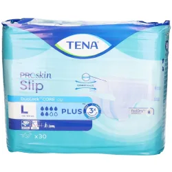 TENA Slip Plus, Grösse L, 6 Tropfen, Taille 92-150cm (24 Stk)