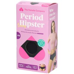 THE Female Company Menstruationsslip ? Hip Tee ? Baumwolle ? Schwarz ? 170