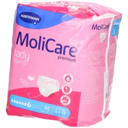 MoliCare Premium Lady Inkontinenz-Pants, Taille 80-120cm, Stärke 7 (8 Stk)