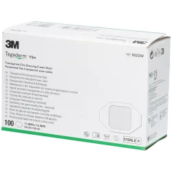 3M Tegaderm transparente Folie mit Rahmen, 4,4 x 4,4 cm