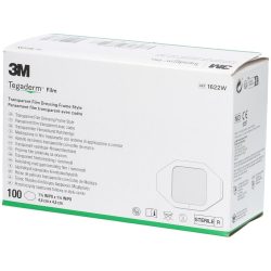 3M Tegaderm transparente Folie mit Rahmen, 4,4 x 4,4 cm