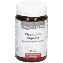 Naturstein Eisen plus Kapseln 100 Stück