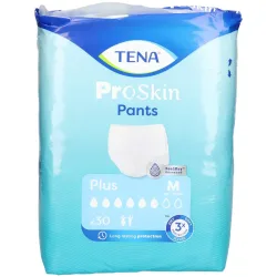 TENA Pants Plus, Grösse M, 6 Tropfen, Taille 80-110cm (30 Stk)