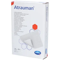 Atrauman Salbenkompressen 7.5x10cm steril (50 Stk)