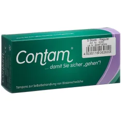 Contam Vaginaltampon 28mm Regular (5 Stk)