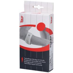 Tale Tennisellbogen Band 5 cm mit Schnalle weiss (1 Stück)