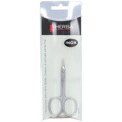 Herba.Hautschere, Inox, extra feine Spitze