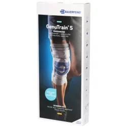 Bauerfeind GenuTrain S Aktivbandage Gr6 rechts titan