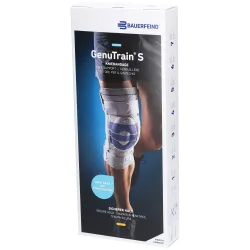GenuTrain S Aktivbandage Grösse 3 links titan (1 Stk)