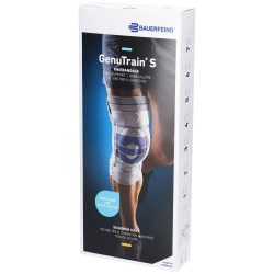 GenuTrain, GenuTrain S Aktivbandage Grösse 4 links titan (1 Stück)