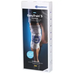 GenuTrain S Aktivbandage Grösse 5 links titan (1 Stk)
