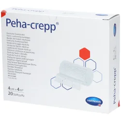 Peha-crepp Kreppbinde 4mx4cm weiss (20 Stk)