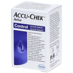 ACCU-CHEK AVIVA Kontroll-L&ouml;sung 2 x 2.5 ml