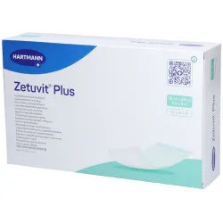 ZETUVIT Plus Absorptionsverband 10x20cm (10 Stk)