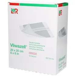 Vliwazell Saugkompresse, 20x20cm (30 Stk)