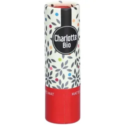 Charlotte Bio Lippenstift Matt Red Fig
