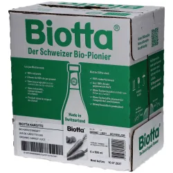 Biotta Karottensaft mit 11 % Orangensaft