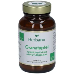 Herbano Granatapfel Kapseln 450 mg mit 40 % Ellagsäure