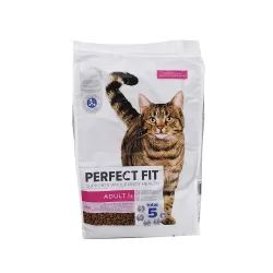 Perfect Fit Adult 1+ Trockenfutter mit Lachs für ausgewachsene Katzen