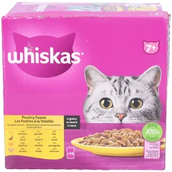 Whiskas 7+ Geflügelschmaus - Sélection Volaille en Sauce Chat Senior