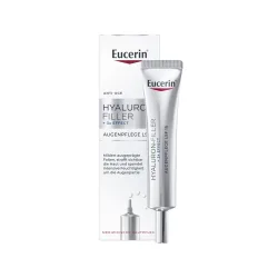 Eucerin® Hyaluron-Filler + 3x Effect Augenpflege LSF 15 ? Anti-Aging Augencreme mit Hyaluronsäure, mildert Krähenfüße und schützt mit UVA-Schutz