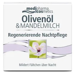 medipharma cosmetics Olivenöl & Mandelmilch Regenerierende Nachtpflege