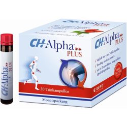 CH-Alpha Plus Gelenk Kollagen Trinkampullen für gesunde Gelenke und Knorpel mit Hagebuttenextrakt und Vitamin C