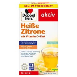 Doppelherz Heiße Zitrone mit Vitamin C + Zink