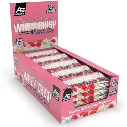 All Stars Whey-Crisp Protein Bar White Chocolate Raspberry Crunch (25x50g)