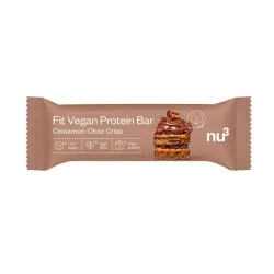 nu3 Fit Vegan Protein Bar Cinnamon-Choc Crisp