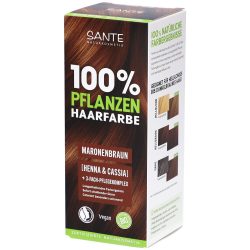 Sante 100% Pflanzenhaarfarbe Maronenbraun 08 Haarfarbe 100 g