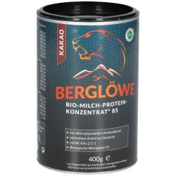 Berglöwe Bio-Milchproteinkonzentrat mit 85 % Kakaoanteil