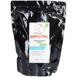 Berglöwe Premium Wheyprotein Isolat Natur laktosearm