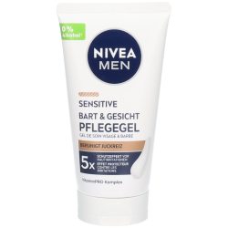Nivea - MEN Sensitive Bart & Gesicht Pflege-Gel, 50 ml