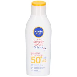 NIVEA SUN - Sensitive Immediate Protect Sonnenlotion LSF 50+, 200 ml