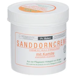 Sanddorncreme mit Kamille